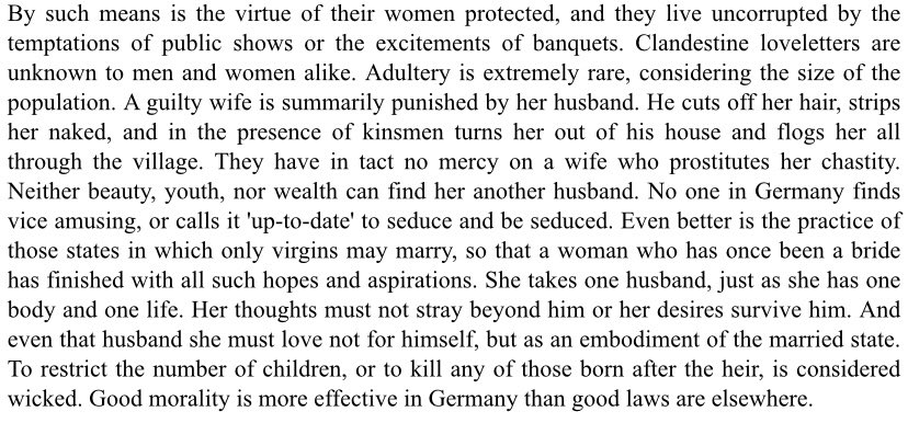 Current-era women r so debased &political agitprop from all sides is so unrelenting that many don’t know the core Aryan sensibilities

Greeks were deep into decline before 1st fem nude, a Praxiteles (disrobing goddess). See also Tacitus’ preChristian Germans & later Vandal views