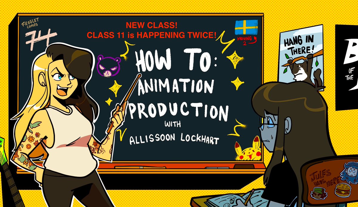 I have opened ANOTHER date of Class 11! It's the exact same class just on Sat. 17th for more people who want to attend. You can find out all about the classes & sign up at the link below! 'CLASS 11: LOOKING FOR JOBS/THE STUDIO SYSTEM/ RESUME WORKSHOP' #animation #2danimation