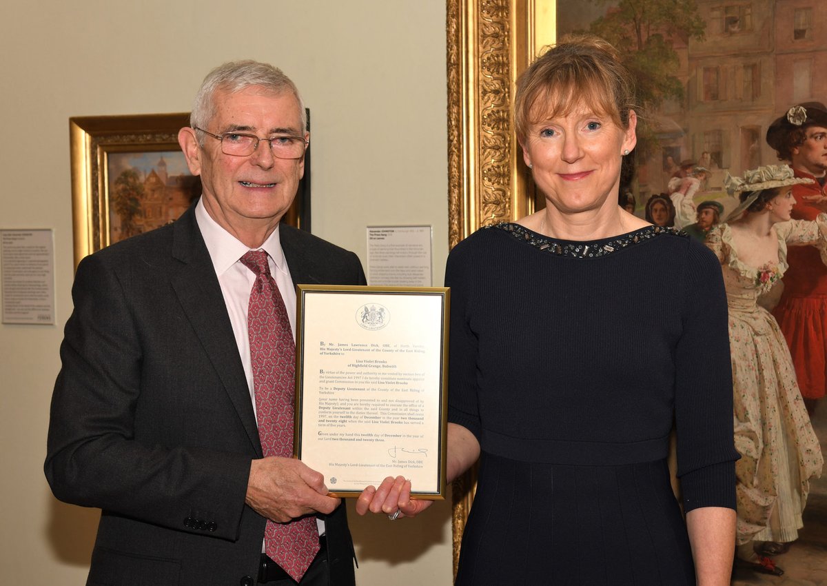 #ERLordLieutenant is delighted to announce the appointment of Jacky Bowes, Jim Bloom and Lisa Brooks as Deputy Lieutenants for the East Riding of Yorkshire - congratulations and welcome to the #ERLieutenancy team #Hull #EastRiding #ERDL @RadioHumberside @looknorthBBC