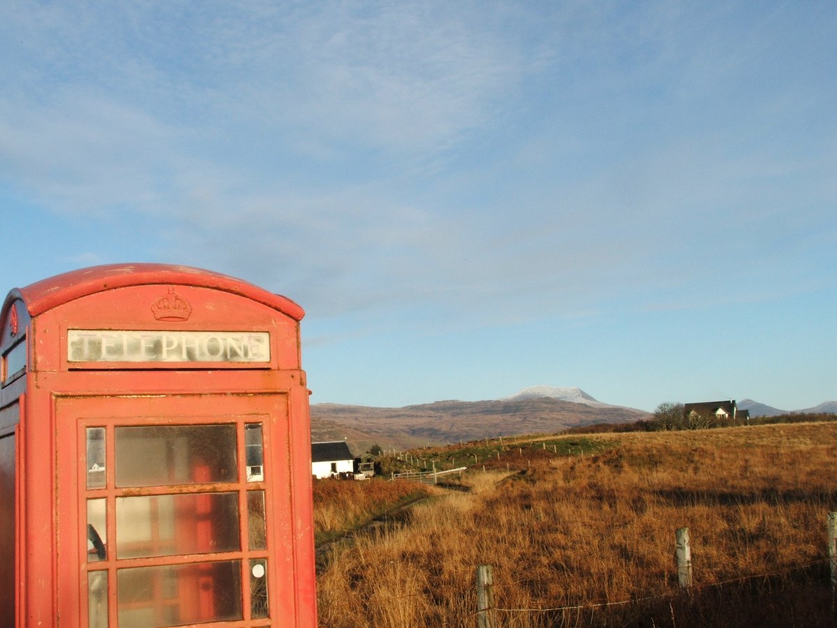 I use this phone box to phone the 1970s