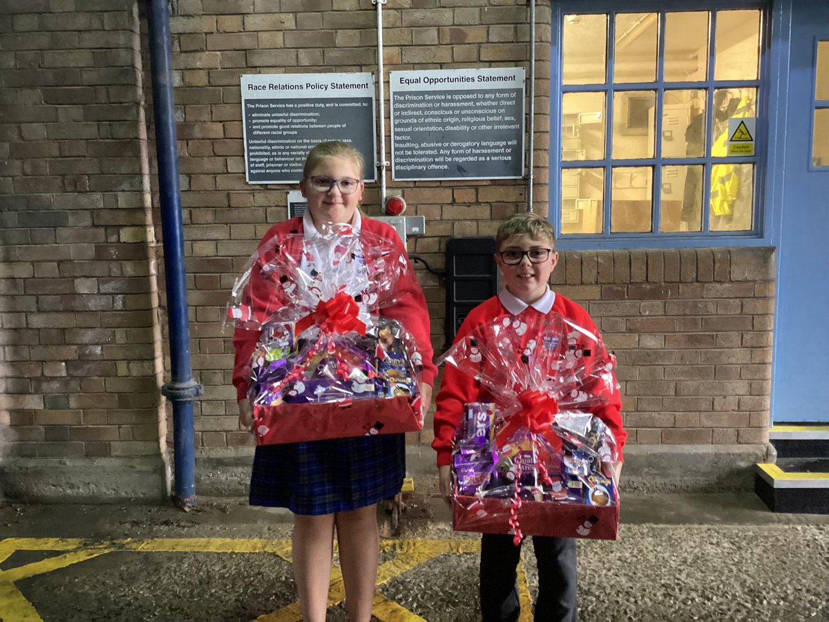 Thank you to the staff & decency team at HMPYOI Hindley for their very kind donation of chocolate hampers for our Christmas Raffle. Raffle tickets are on sale until Thursday 21st December. All money raised goes into supporting school. Thank you @StJohnsAbram @HMPYOI_Hindley