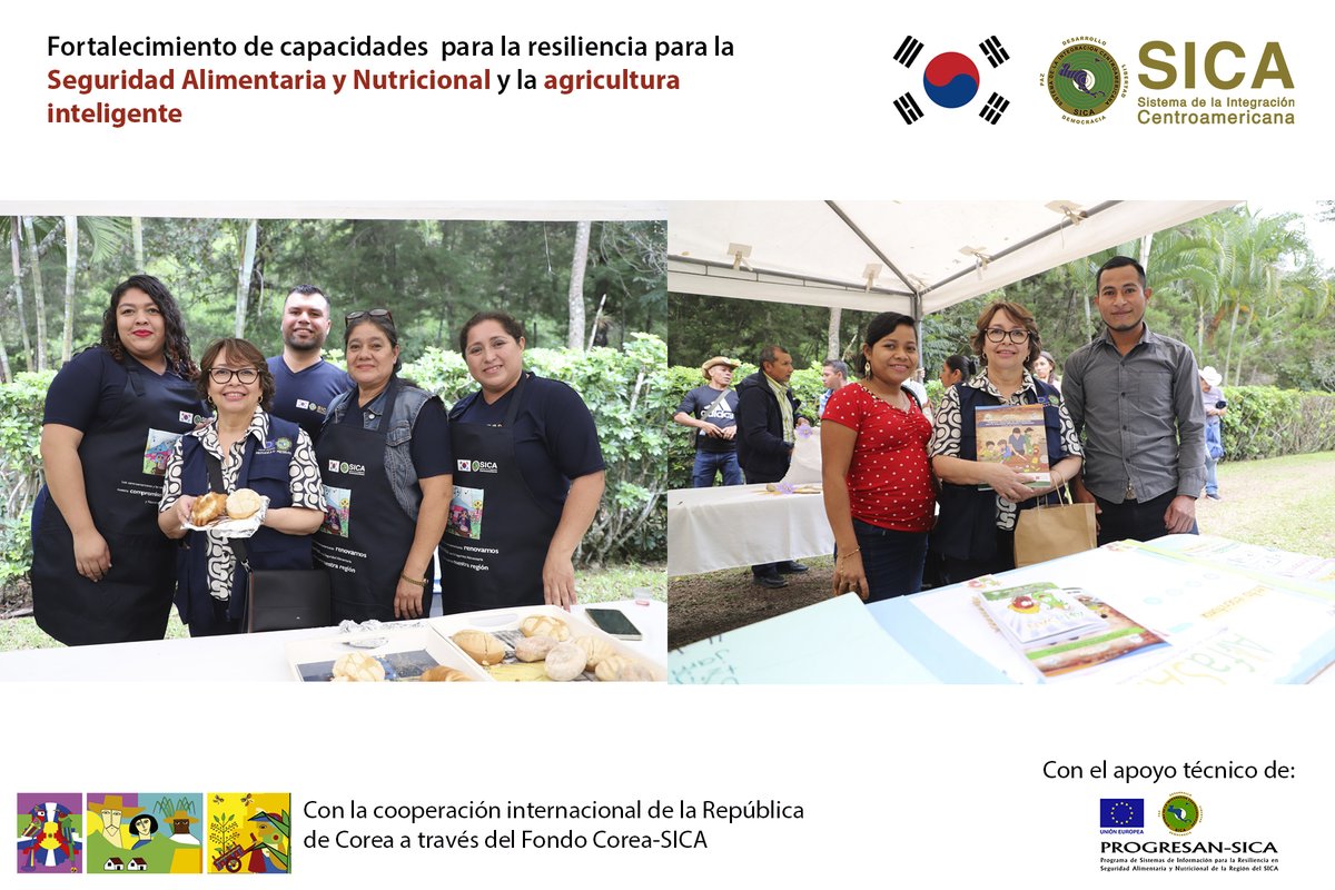PROGRESANSICA's tweet photo. Se desarrolla celebración de logros con los participantes de proyectos de emprendedurismo asociativo y ECASAN, impulsados en los municipios del territorio trinacional de 🇸🇻, 🇬🇹 y 🇭🇳, en el marco del proyecto financiado por el #FondoCoreaSICA

Ver momentos:
https://t.co/70kI27ft6u https://t.co/fX8PEbwHt1