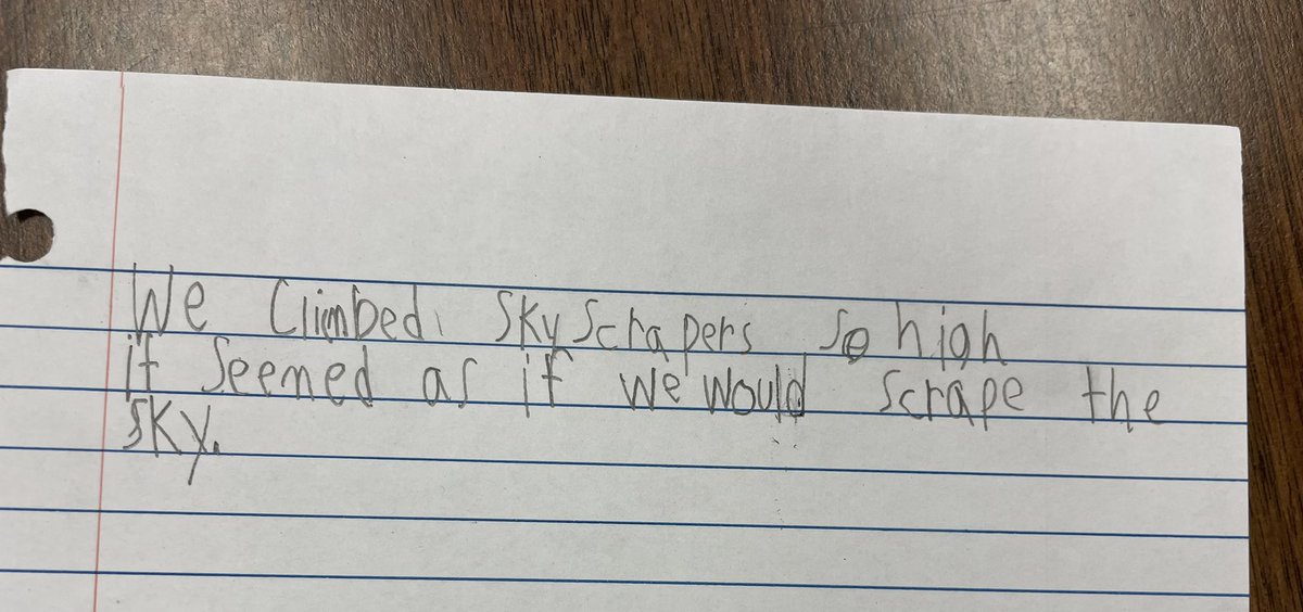EarlyLitCoach's tweet image. At it again today with The Polar Express! This time we brainstormed nouns together. #tutoring #sentencestructure @NISDMichael ✏️📝