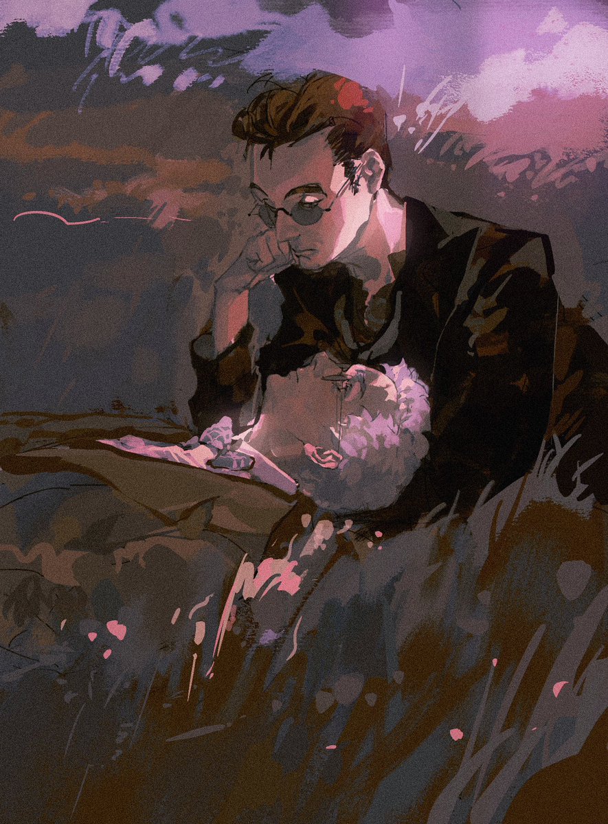 longlongGui's tweet image. #GoodOmens #GoodOmensFanArt
