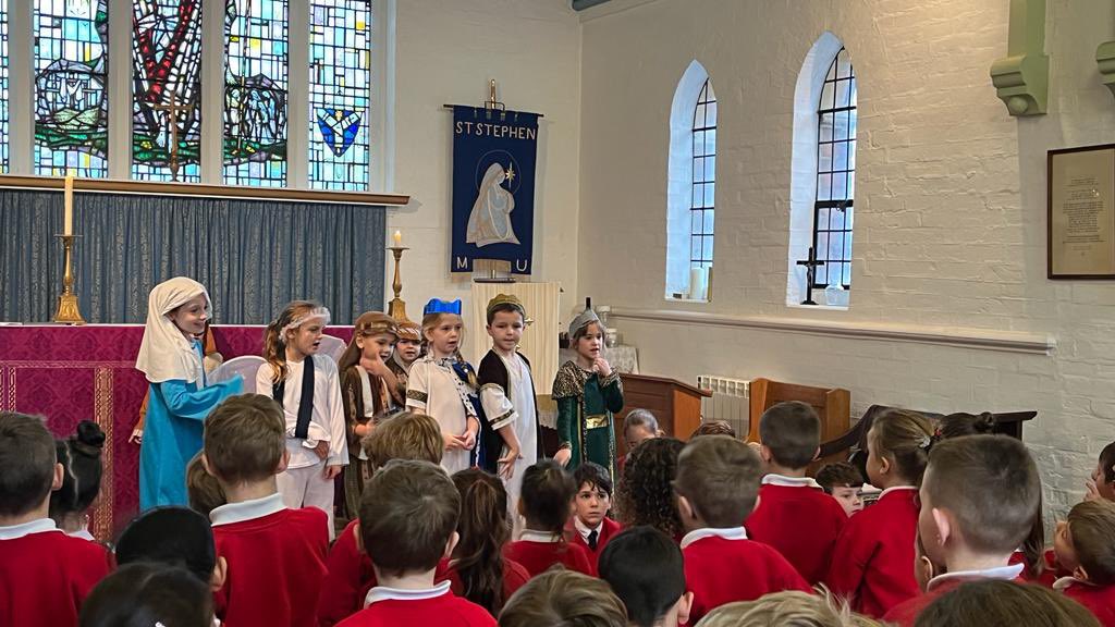 Immersed in the warm glow of festive spirit, #StStephensSchool students found joy, peace, and unity at the Christmas service held at St Stephen's Church. A memorable day reaffirming faith, community, and the true essence of #Christmas. #HolidaySeason #SchoolSpirit 🎄⛪🎅🤝'