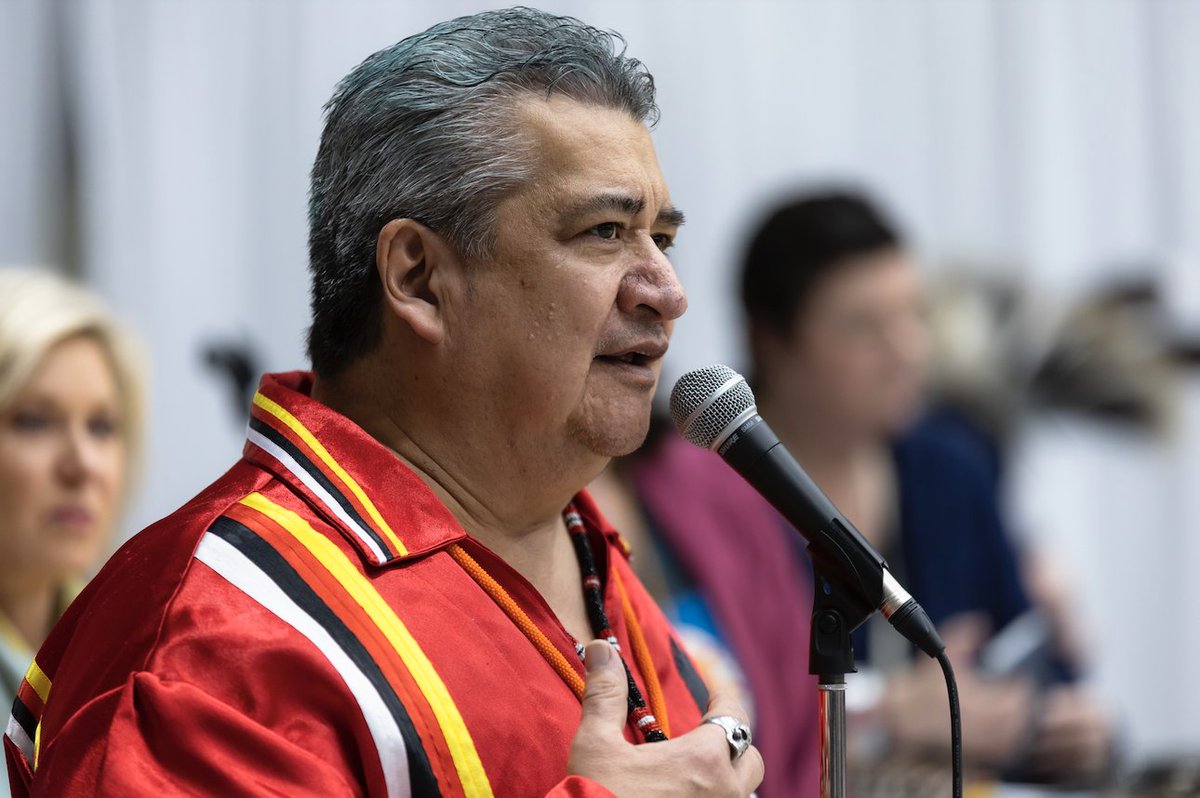 Recognizing Mississaugas of the Credit First Nation Chief Stacey Laforme on his retirement. Gimaa (Chief) Laforme has retired after eight years as head of the MCFN, on whose land UTM operates. Read full @mcfirstnation statement ➡️ bit.ly/3TgJG09