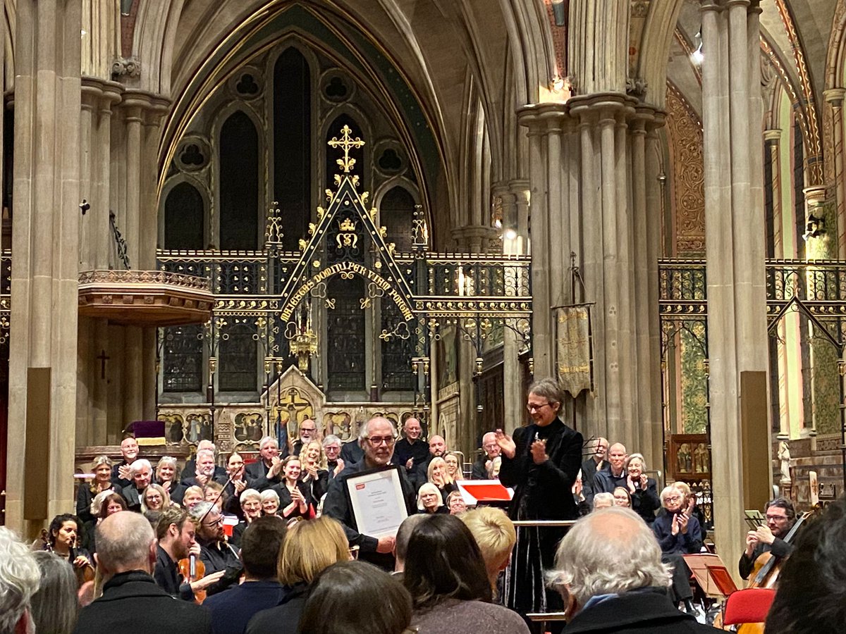 Making Music UK (@makingmusic_uk) on Twitter photo This past weekend, our CEO <a href="/BarbaraEifler/">Barbara Eifler</a> was honoured to present the Presidentās Award to Brian Woodley of <a href="/ChoirBlackheath/">Blackheath Choir</a> during their concert. The groups also premiered their collaboration for #AdoptaMusicCreator with <a href="/fraz_ireland/">Fraz Ireland</a> on the same night. Congratulations again!š This past weekend, our CEO <a href="/BarbaraEifler/">Barbara Eifler</a> was honoured to present the Presidentās Award to Brian Woodley of <a href="/ChoirBlackheath/">Blackheath Choir</a> during their concert. The groups also premiered their collaboration for #AdoptaMusicCreator with <a href="/fraz_ireland/">Fraz Ireland</a> on the same night. Congratulations again!š