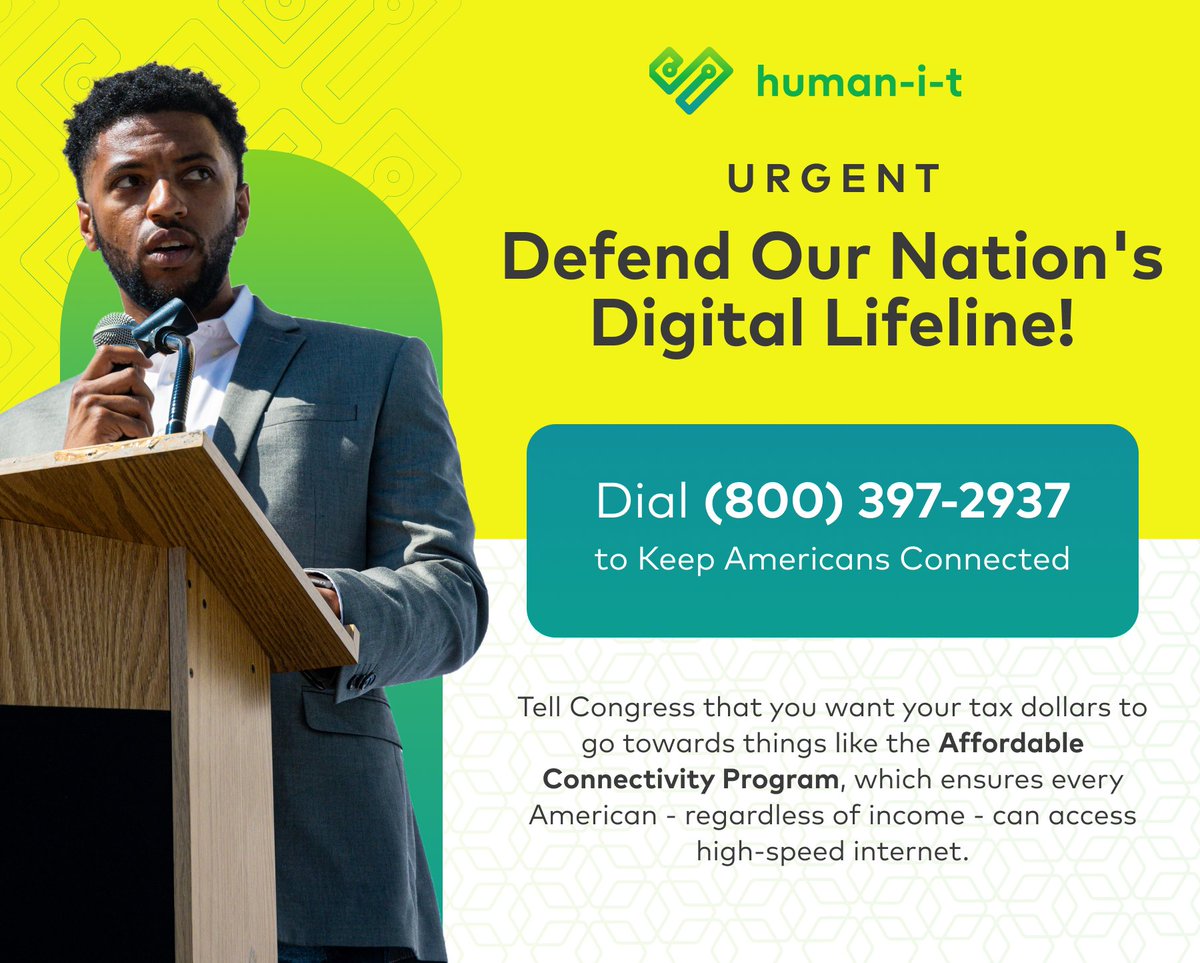 Fact - Over 20 million households rely on ACP to stay online. If Congress does not act soon, these Americans risk losing their home internet service. #ACP #DigitalDivide #AffordableConnectivityProgram