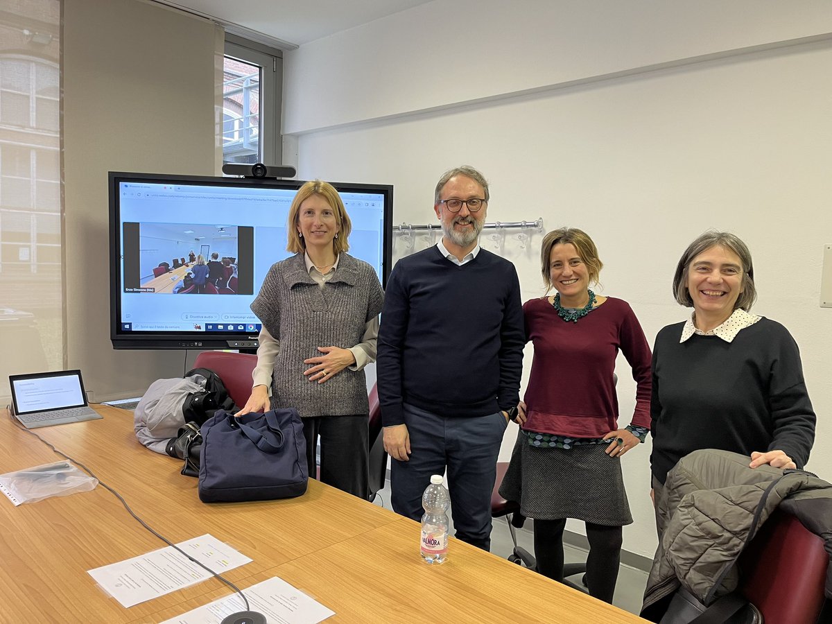 Great kick-off meeting of our #PRIN PNRR project on the impact of living and working environments on health inequalities! <a href="/dems_unimib/">Dept. Economics, Management & Statistics - Unimib</a> <a href="/unimib/">Università degli Studi di Milano-Bicocca</a> <a href="/unito/">Università di Torino</a>