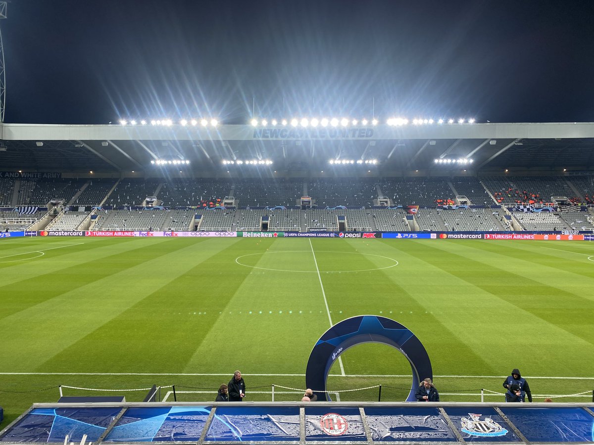Match Ready ⚫️⚪️ #NUFC #UCL