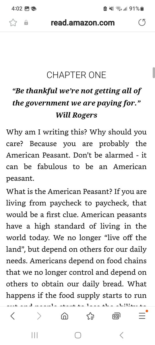 StepJones8's tweet image. American Peasant, you could be one. 
StepJones.com
In some bookstores now.