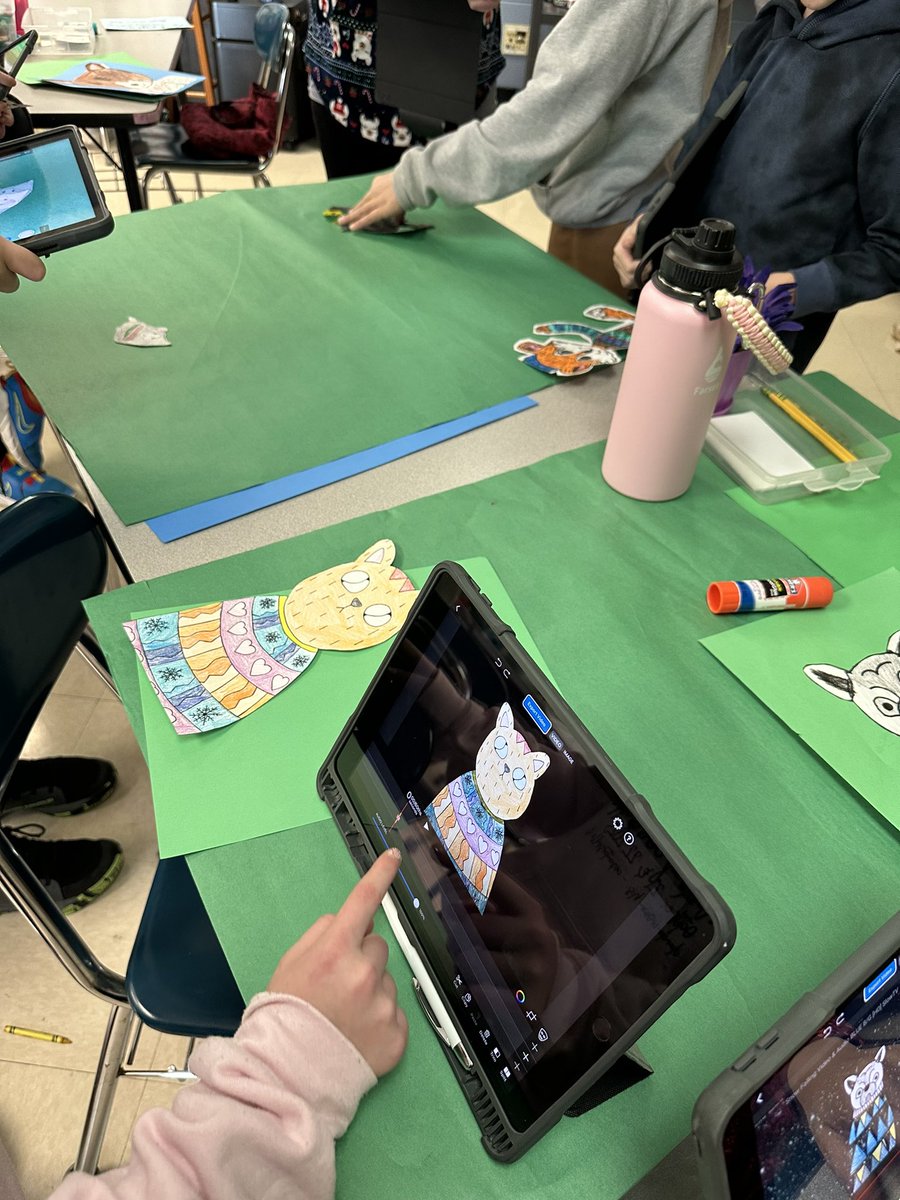 Amanda Graczyk (@icoachamanda) on Twitter photo 4th Gr artists in <a href="/LibertyArtists/">Debbie Johnson ART</a> class created animals in sweaters with snowy scenes and used <a href="/DoInkTweets/">DoInk Tweets</a> to bring them to life! <a href="/Liberty_D135/">Liberty School</a> <a href="/OSD135/">Orland District 135</a> #orland135 4th Gr artists in <a href="/LibertyArtists/">Debbie Johnson ART</a> class created animals in sweaters with snowy scenes and used <a href="/DoInkTweets/">DoInk Tweets</a> to bring them to life! <a href="/Liberty_D135/">Liberty School</a> <a href="/OSD135/">Orland District 135</a> #orland135
