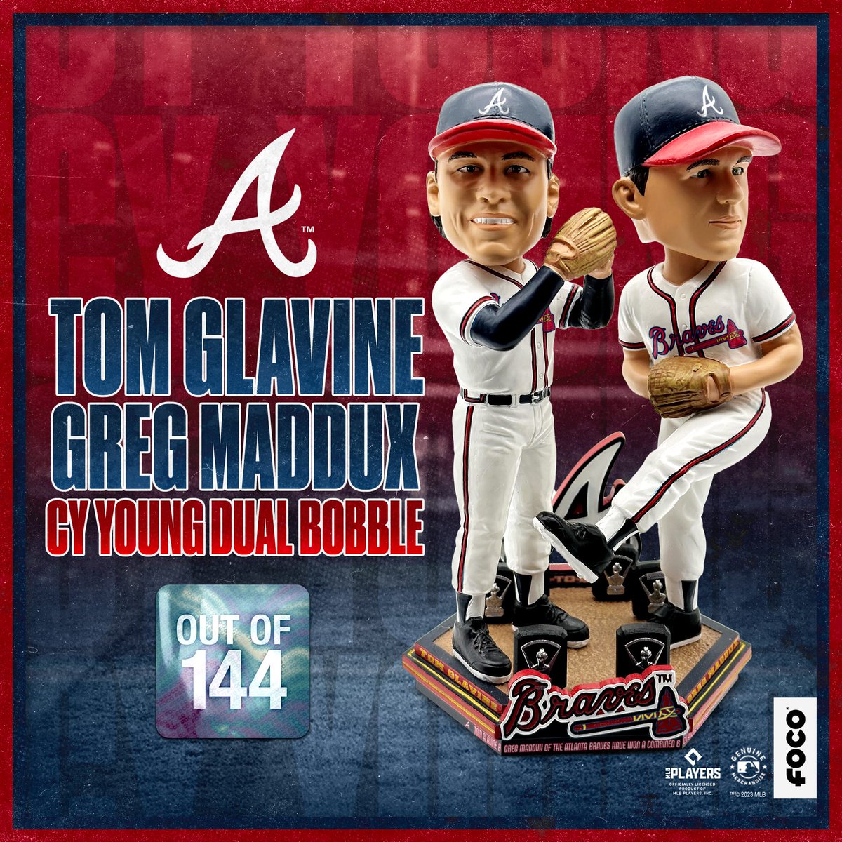 ByJasonFoster's tweet photo. Giveaway for Braves fans: 

I'm partnering again with the folks at @FOCOusa to give away one these limited-edition Tom Glavine-Greg Maddux Cy Young dual bobbleheads.

To enter to win:

1. RT this.
2. Follow me, @focousa &amp; @focobobbles.

I'll pick a winner at 1 p.m. ET Friday. https://t.co/fQIYJXOU5P