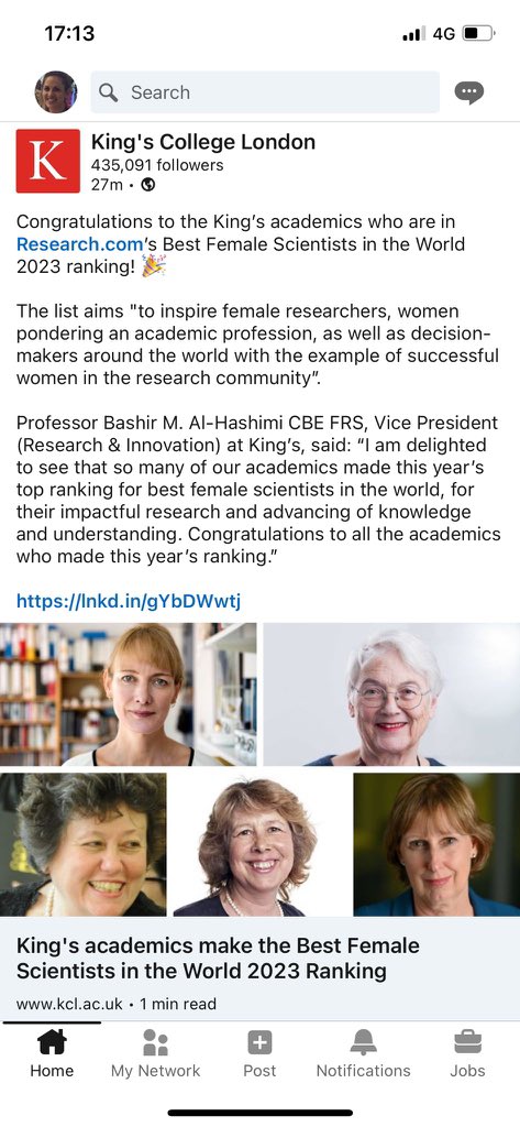 The most amazing Janet Treasure is in the Research.com’s Best Female Scientists in the World 2023 ranking!

I am enormously blessed to have worked with her, <a href="/MariaLivanou1/">Dr Maria Livanou</a> and <a href="/HeneghanAnya/">Anya Heneghan</a> ♥️
Thank you! 

<a href="/KingsIoPPN/">Institute of Psychiatry, Psychology & Neuroscience</a> <a href="/IMH_UoB/">The Institute for Mental Health (IMH)</a>