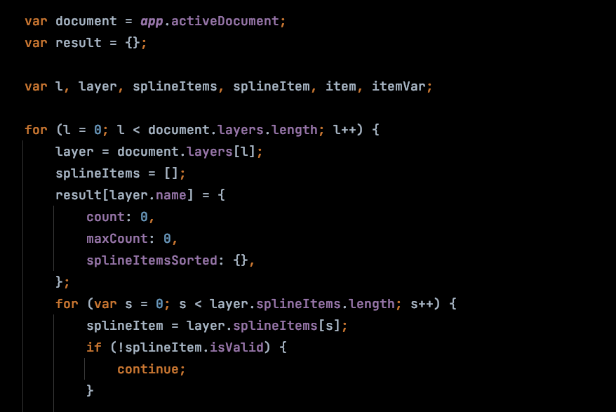 sergei_turulin's tweet image. This will be a thread about design automation in Adobe InDesign. Will be updated 🧵
1. You can run scripts inside InDesign. It's called #ExtendScript. It's JavaScript from 1999 + the InDesign object model: texts, objects, styles and everything else: