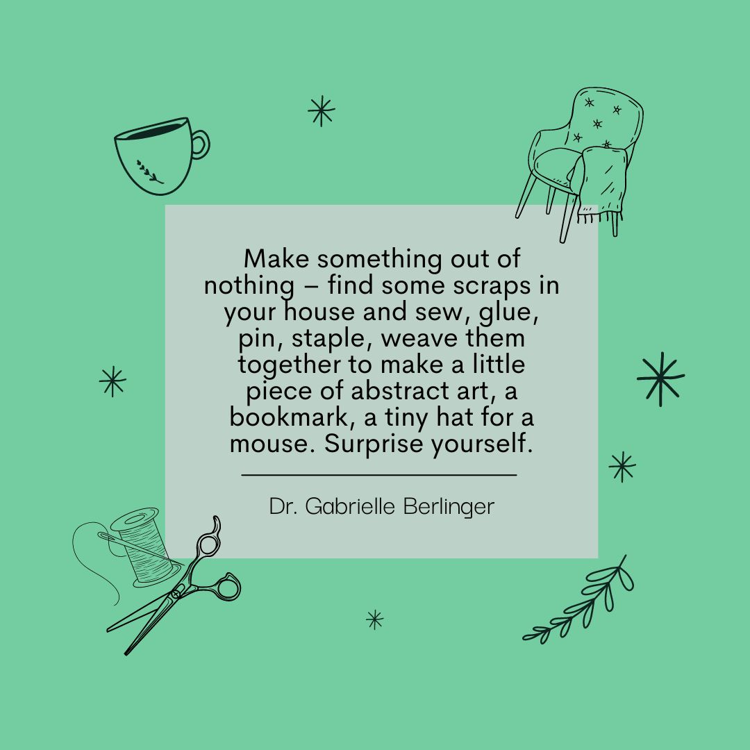 12 Days of AMST/FOLK Cheer, Day 2: We continue  our twelve days of faculty recommendations with a creative prompt from  Director of Graduate Studies Dr. Gabrielle Berlinger!