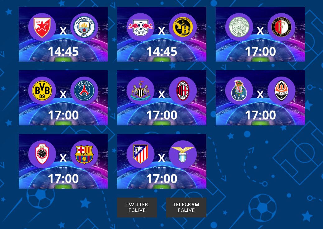 Galera, estou transmitindo os jogos internacionais lá no nosso site, vou tentar atualizar osjogos diariamente.  

Dá pra assistir em várias plataformas, inclusive TV (das mais atuais)  

Link: tinyurl.com/fglivetv 

Recomendo usar o navegador BRAVE para não ter anúncios.