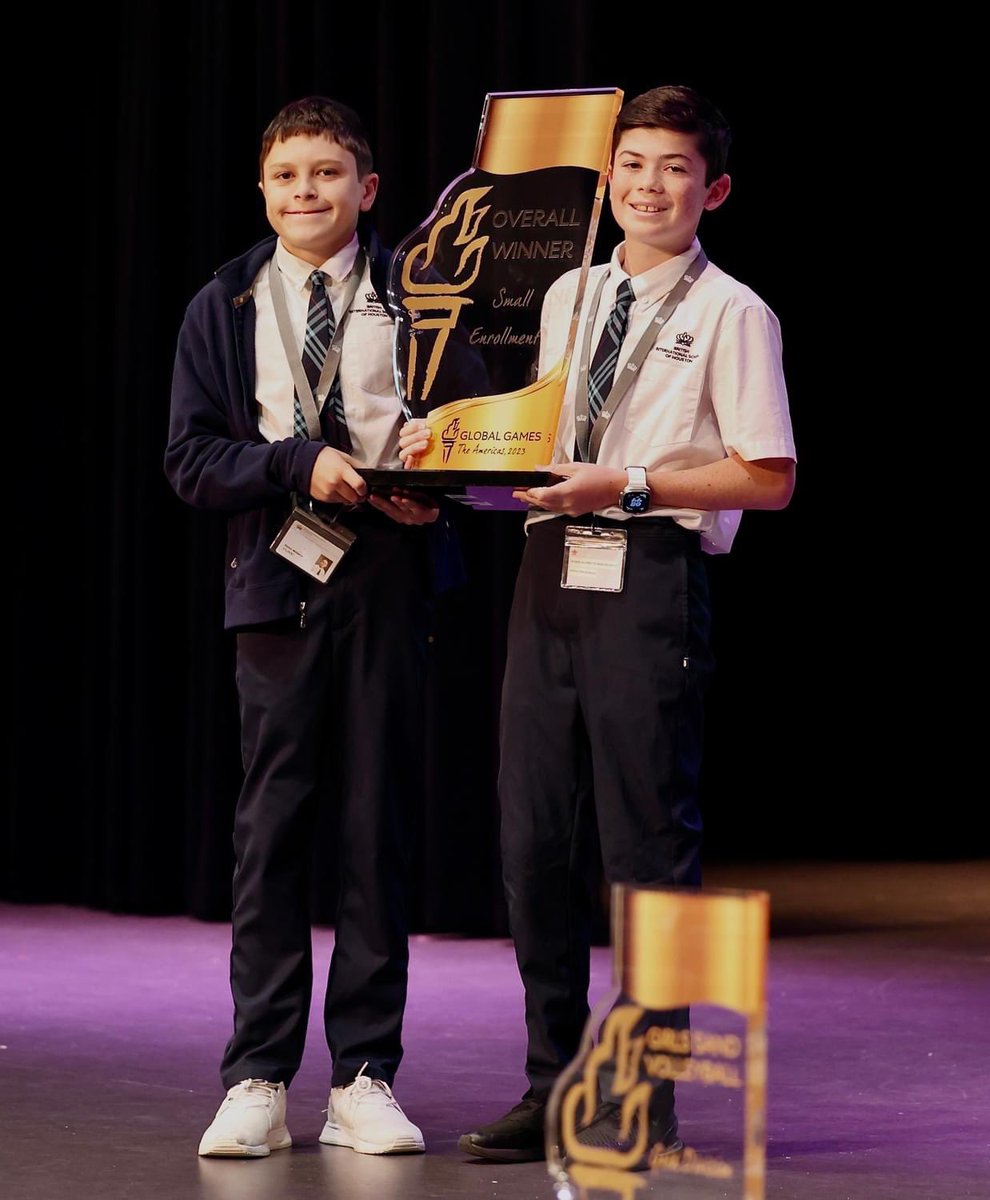BISHouston's tweet image. This is what it looks like when you win🏆🥇🏅🎖 !
Celebrating our Global Games athletes bringing home the trophies! Congratulations to our Girls VB Team and #BISHouston Overall Winners (small cohort division)!
#NAEGlobalGames #BISHouston #NAECreateYourFuture #Limitless