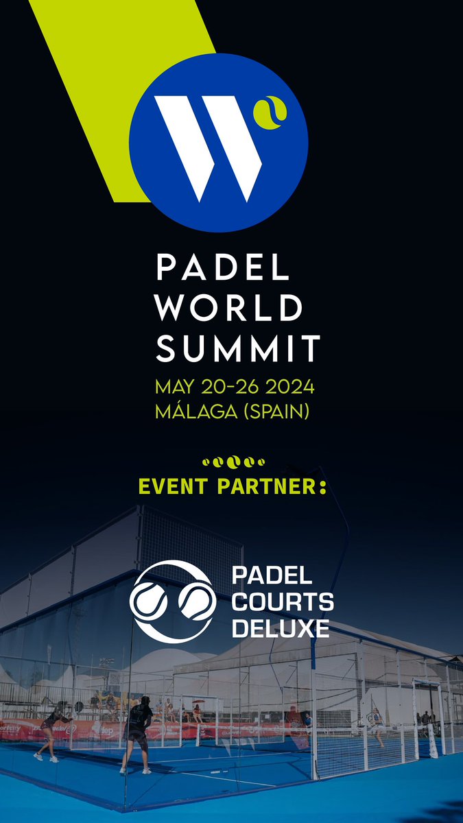 Padel World Summit (@padelsummit) on Twitter photo 🔈EVENT PARTNER CONFIRMADO: <a href="/pcdlx/">PADEL COURTS DELUXE</a> - #PadelWorldSummit2024🎾 ¡Gracias por vuestro apoyo!
———
🔈CONFIRMED EVENT PARTNER: <a href="/pcdlx/">PADEL COURTS DELUXE</a> - #PWS2024 🎾
Thanks for your support! 🔈EVENT PARTNER CONFIRMADO: <a href="/pcdlx/">PADEL COURTS DELUXE</a> - #PadelWorldSummit2024🎾 ¡Gracias por vuestro apoyo!
———
🔈CONFIRMED EVENT PARTNER: <a href="/pcdlx/">PADEL COURTS DELUXE</a> - #PWS2024 🎾
Thanks for your support!