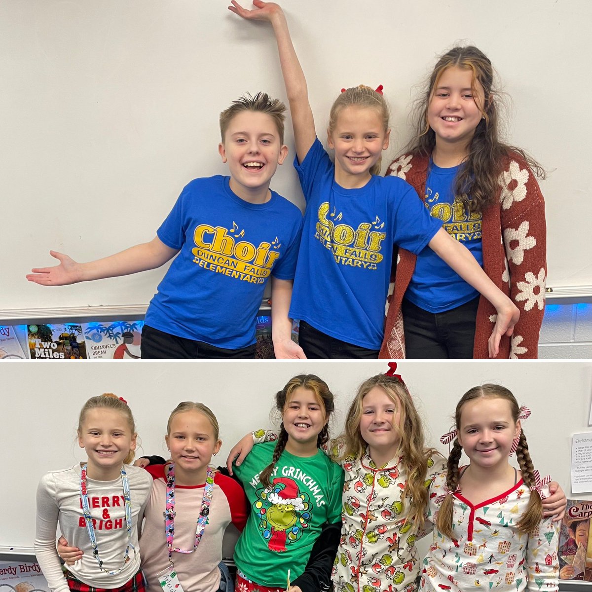 It’s been a busy week and it’s only Wednesday!🎄Holiday spirit days, choir and grand-friend trips✨❤️ #dfe #fifthgrade