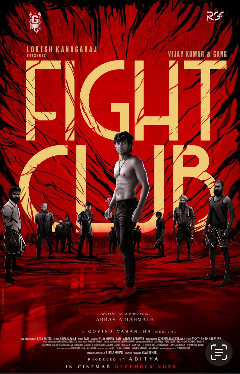 #FightClub 4/5 A slick thriller 🙌 Excellent packaging, brilliant BGM, authentic locations, and camera work.. And above all, a hero who is so convincing even as a 15-year school boy. @Vijay_B_Kumar There is an ineffable ease to his performance- his winsome smile or his rage, he