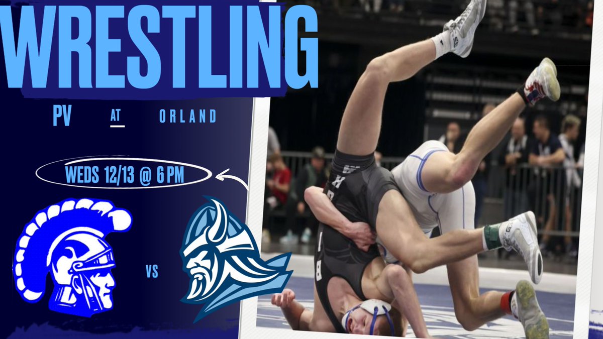 Pleasant Valley Wrestling (0-0) heads to Orland to face off in the first dual of the season for the Vikings. This dual will feature both the Girls and the Boys programs and should be an exciting pre-season match-up. SKO VIKES! #hornsup