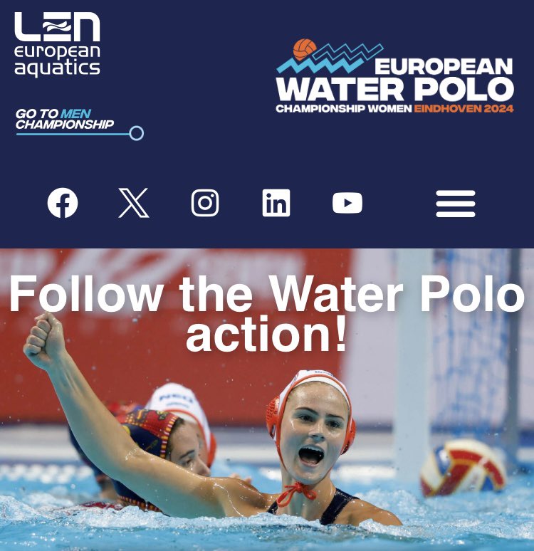 The official website for the 2024 European Water Polo Championships has been launched. Links to buy tickets are on the site, along with the full tournament schedule 👉 ewpc2024.len.eu/ewpc-women/ Who's coming to Eindhoven to support Team GB women?!