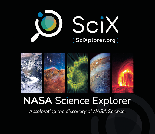 Don't forget to visit Carolyn Grant today at booth 649 or at poster SH33C-3072 today (2:10-6:30pm) to learn how the new NASA Science Explorer (SciX) accelerates research exploration across #Astrophysics, #PlanetaryScience, #Heliophysics, & #EarthScience. s.si.edu/3RDxfdB