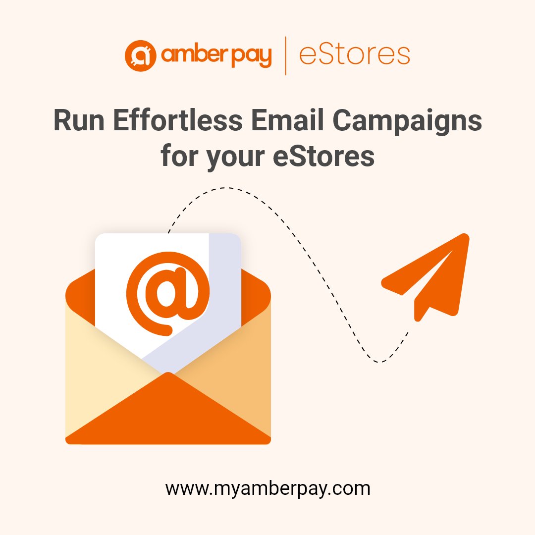 Supercharge your online business with Amber Pay eStores! Create stunning email campaigns, send discount coupons, and offer personalized product recommendations with ease. Integrate #Mailchimp to enhance customer relations and boost sales. Ready to grow?  #EmailMarketing