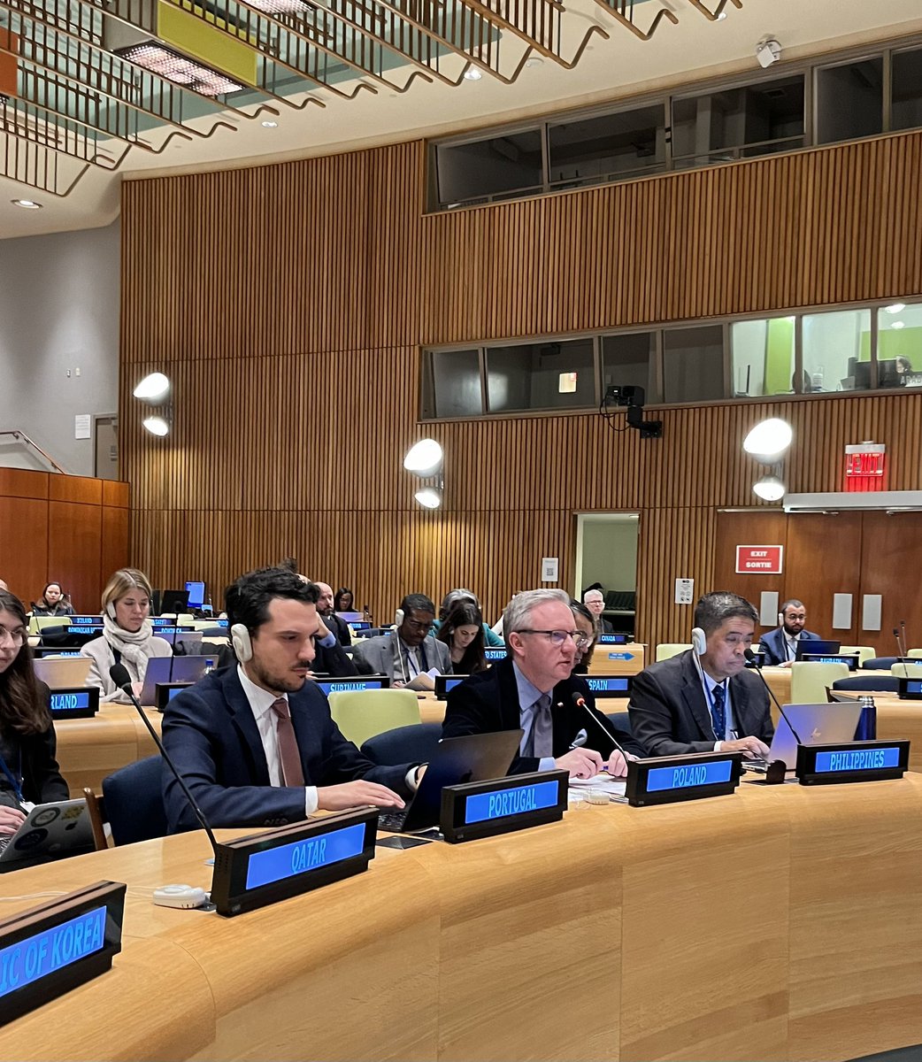 During UN Security Council reform negotiatios, Amb. @KSzczerski emphasized the importance of a Council that is both democratic and adaptable, capable of taking essential actions for peace and security. 💬 We can achieve that by increasing elected members and limiting veto power.