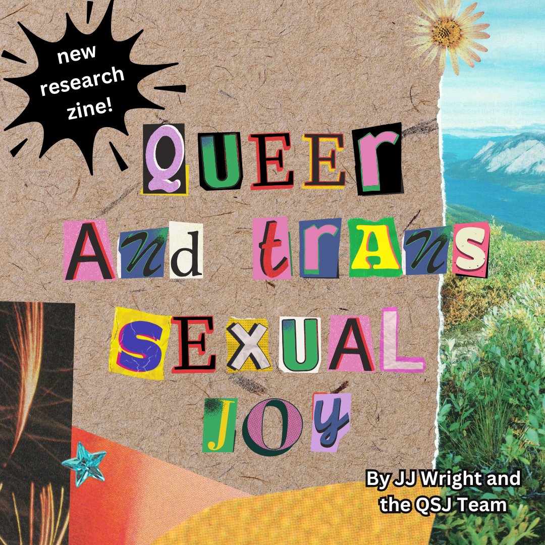 Read the Queer Sexual Joy Project's findings in our new research zine tinyurl.com/bdem5rcp The study examined how queer & trans joy disrupt the colonial, racist, sexist, homophobic, transphobic, ableist cultural norms that lead to gender-based violence @egalecanada #2SLGBTQ