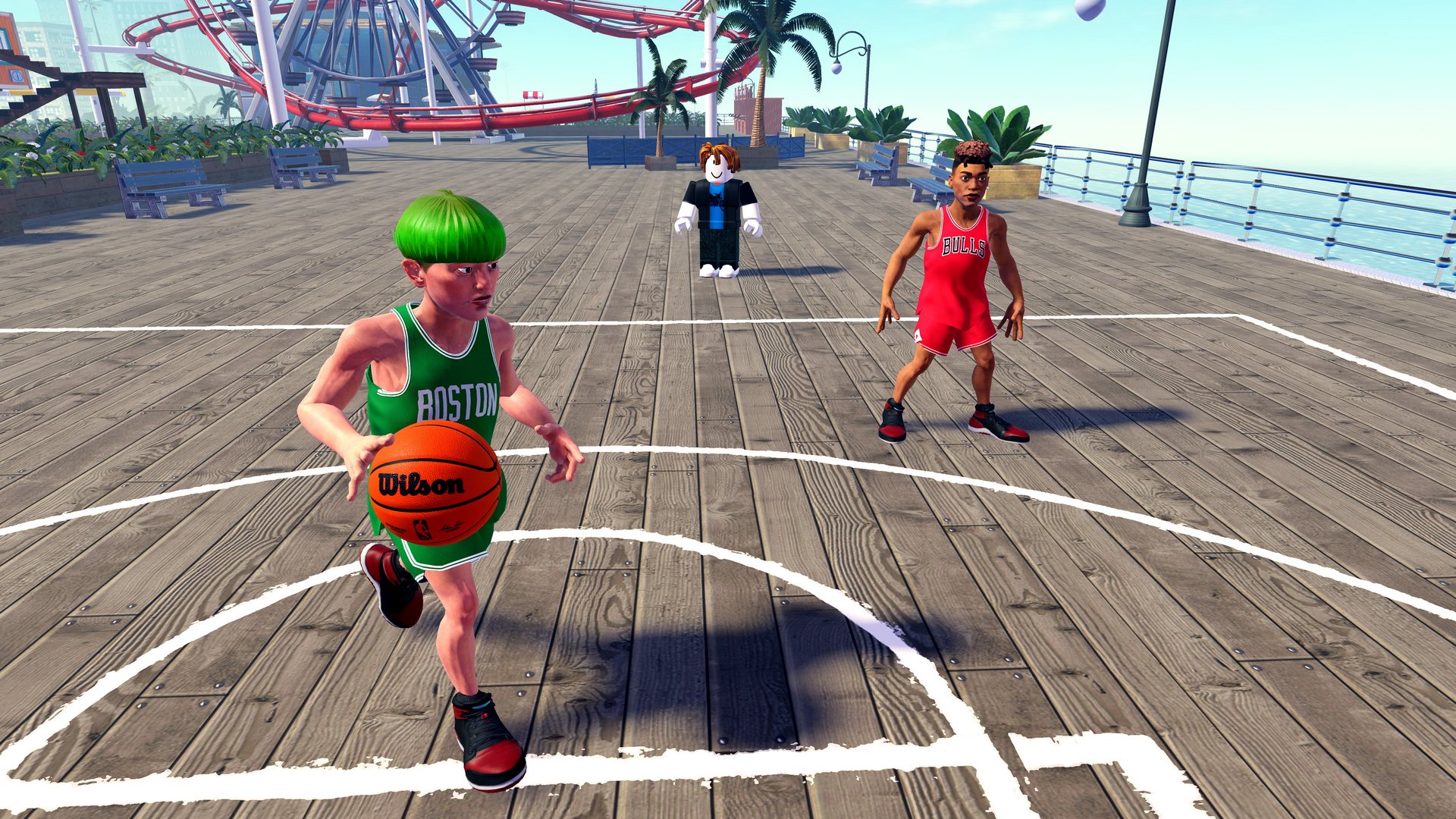 NBA Playgrounds is now available on all of Roblox's platforms