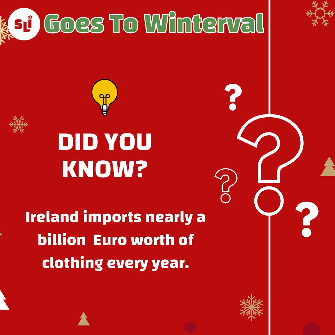 WaterfordSLi's tweet image. #FactTime That's A LOT of clothes!
#YearOfSustainability

@Winterval_WAT @WaterfordLibs #PeopleAndPlanet @wotf_org