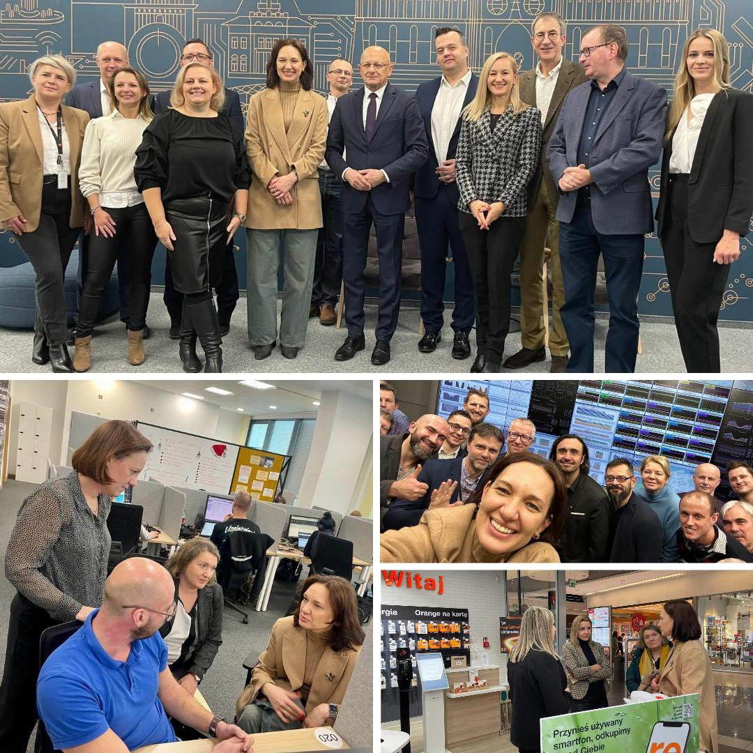 An exciting day in Lublin, getting to know @Orange_Polska teams. Thank you for a warm welcome! Great to see that we can share our competences and technology to the benefit of local community. Impressive projects, educational activities for kids, students, senior citizens that…