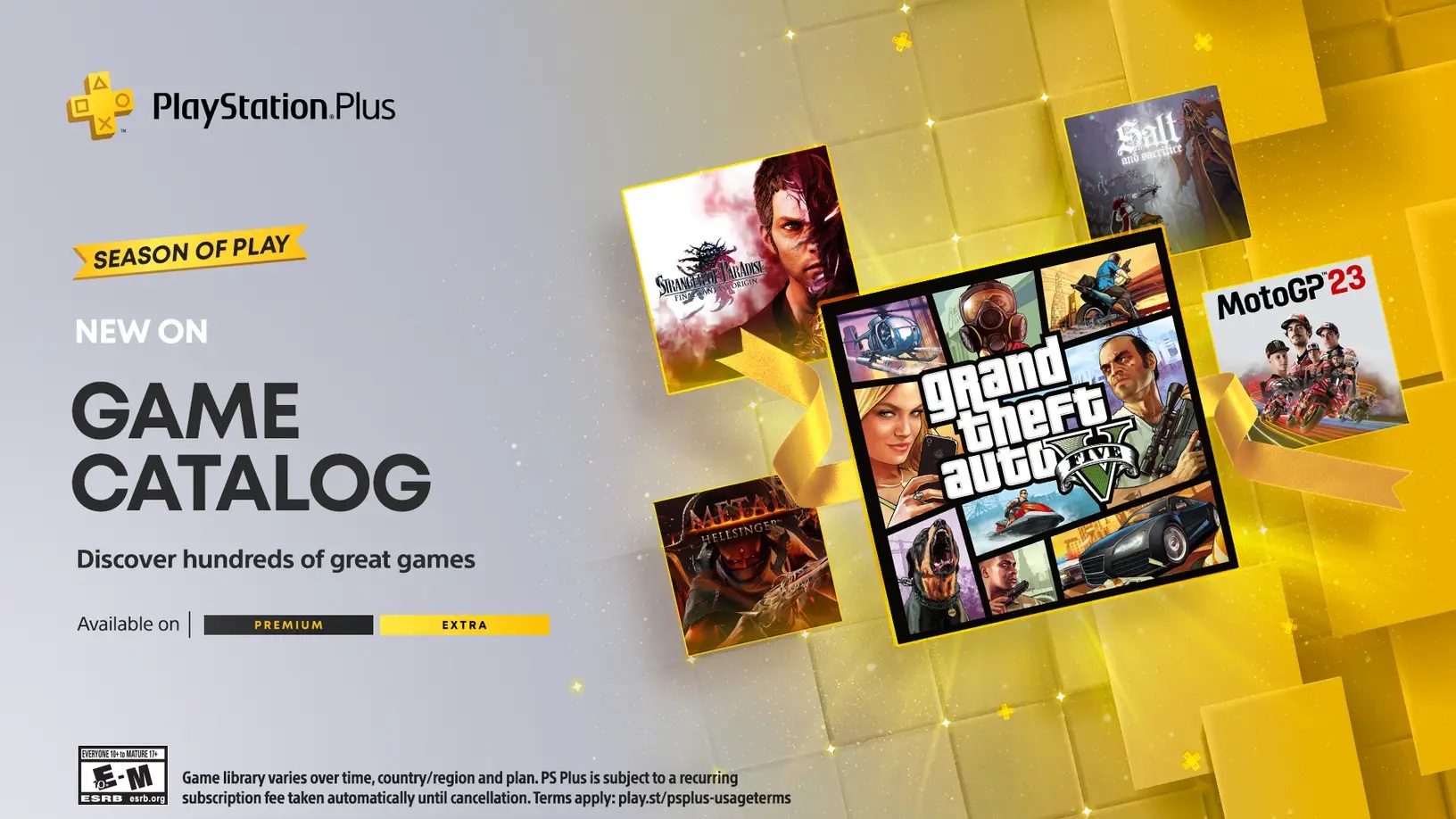 PlayStation Plus Game Catalog and Classics for October 2023 Announced