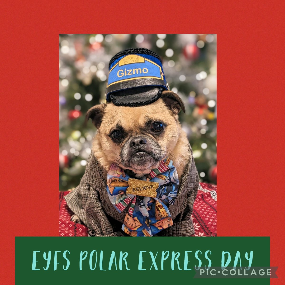 StMaryStBen's tweet photo. EYFS.....the train will soon be arriving! Don't forget to wear your pyjamas to board the Polar Express tomorrow ,Thursday 14th December #Believe #PolarExpress #Magical #Imagination #Pyjamas #PlayingIsLearning https://t.co/bdW7yyqCLx