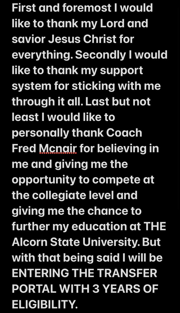 _1SRJ's tweet photo. Thank you Alcorn 🙏🏽 https://t.co/A0mKiMuuF7