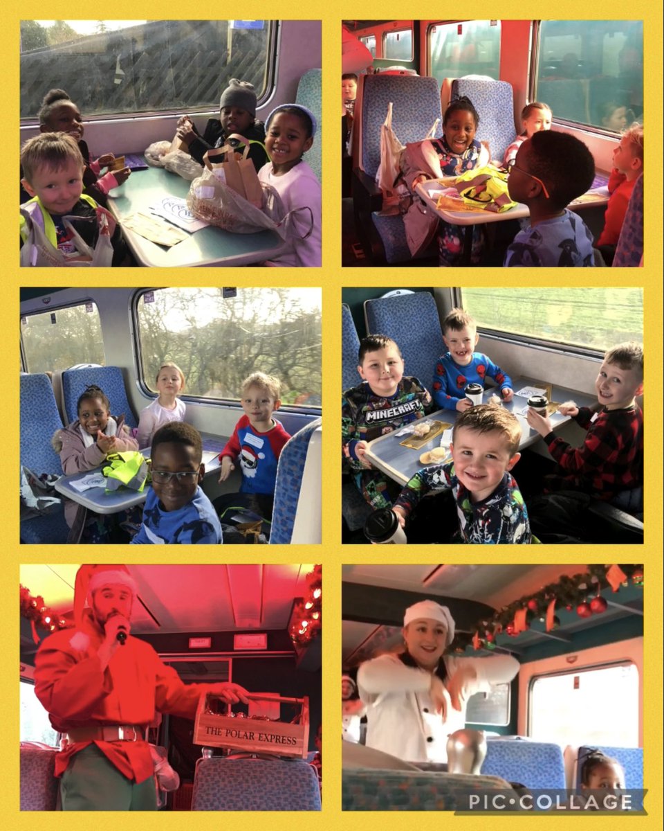 What an amazing day Year 1, Year 1/2 and Year 2 had on the Polar Express!!! Hot chocolates, dancing, singing and a visit from Santa Claus!! It was a truly magical day and one the children will treasure forever! #webelieve #polarexpress