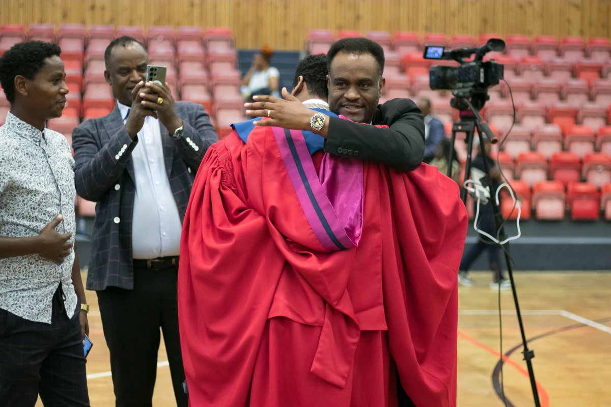 MandelaUni's tweet photo. Nelson Mandela University Summer Graduation 2023

Congratulations to our postgraduate students who graduated today!

The two were live-streamed on our YouTube channel: https://t.co/KpPsAU3Vcj

 #mandelaunigrad23  #PostgradLife https://t.co/OaSKeVPirP