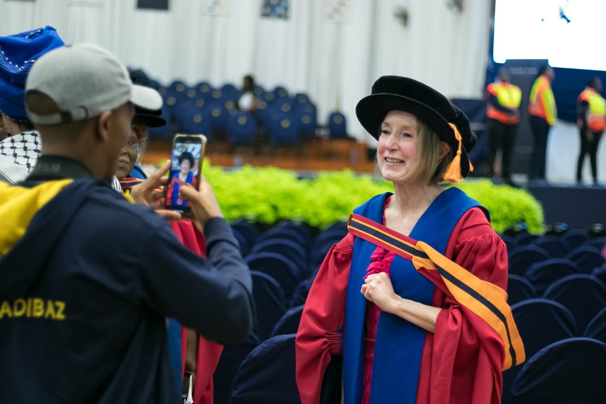 MandelaUni's tweet photo. Nelson Mandela University Summer Graduation 2023

Congratulations to our postgraduate students who graduated today!

The two were live-streamed on our YouTube channel: https://t.co/KpPsAU3Vcj

 #mandelaunigrad23  #PostgradLife https://t.co/OaSKeVPirP