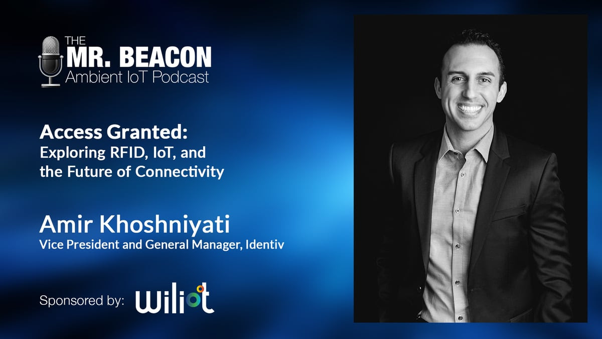 identivinc's tweet photo. Tune into the latest episode of @WiliotHQ's Mr. Beacon Podcast featuring Amir Khoshniyati, VP and GM of IoT at Identiv 🎙️
Amir returns to discuss RFID, IoT & the future of connectivity!
Watch now: https://t.co/hZv0oEV0fA
#RFID #IoT #TechInnovation #TechnologyTalks #AmbientIoT https://t.co/mStUS74on7