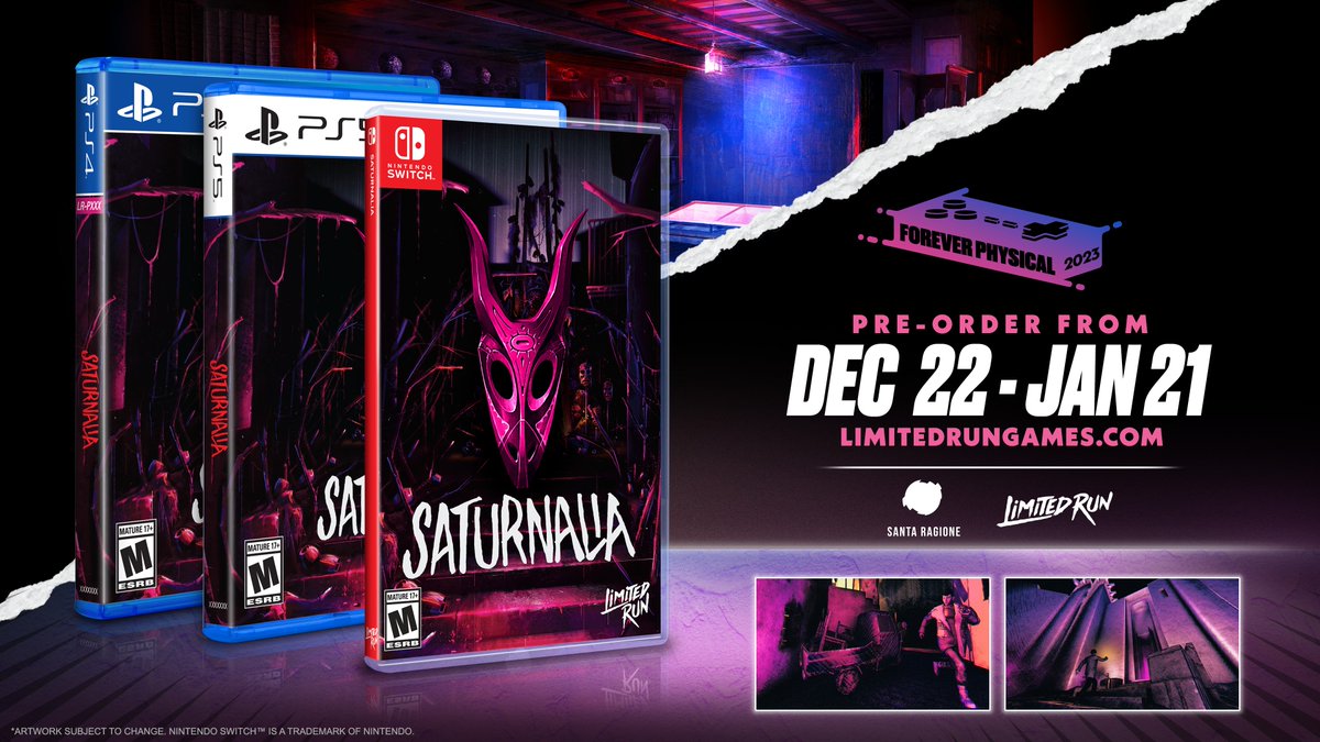 Since ancient times, the village of Gravoi has been the haven of a pagan cult. An ancient ritual results in the mysterious disappearance of those who violated its curfew... Saturnalia opens for pre-order next Friday, December 22nd! Wishlist today: bit.ly/47USY6w