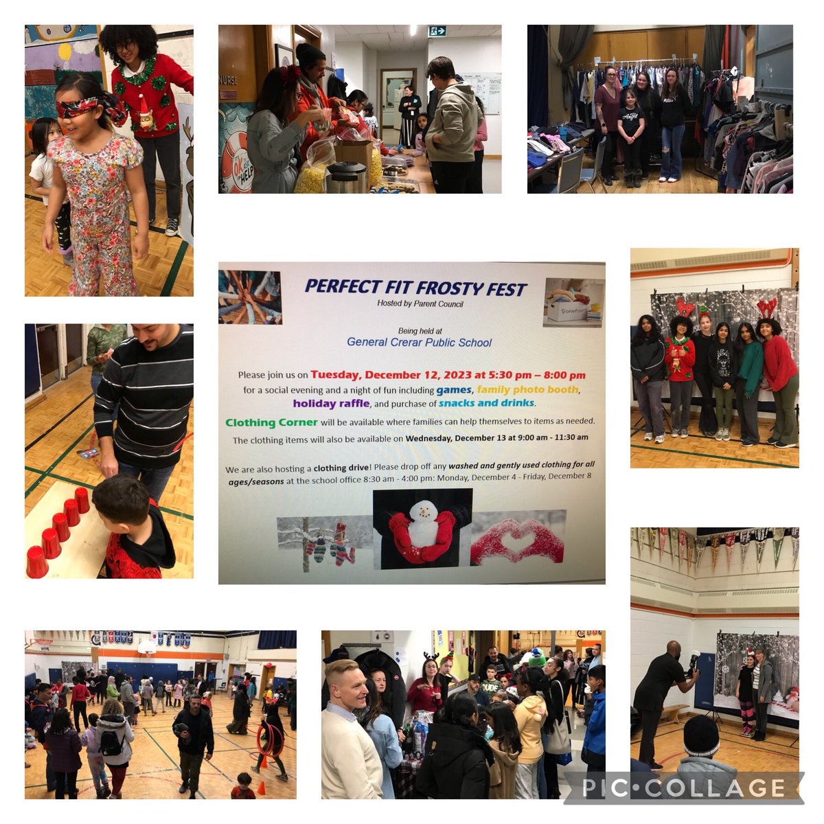 A wonderful event organized by amazing Parent Council! Thank you parent volunteers, staff, student helpers for making the Perfect Fit Frosty Fest such a huge success! #ClothingDrive #Food #FamilySocial #Games #PrizesRaffle <a href="/SaraGogani/">Sara Gogani</a> <a href="/NeethanShan/">Neethan Shan</a> <a href="/LC3_TDSB/">TDSB LC3</a> <a href="/tdsb/">Toronto District School Board</a> <a href="/MrsSharonLin/">Sharon Lin</a>