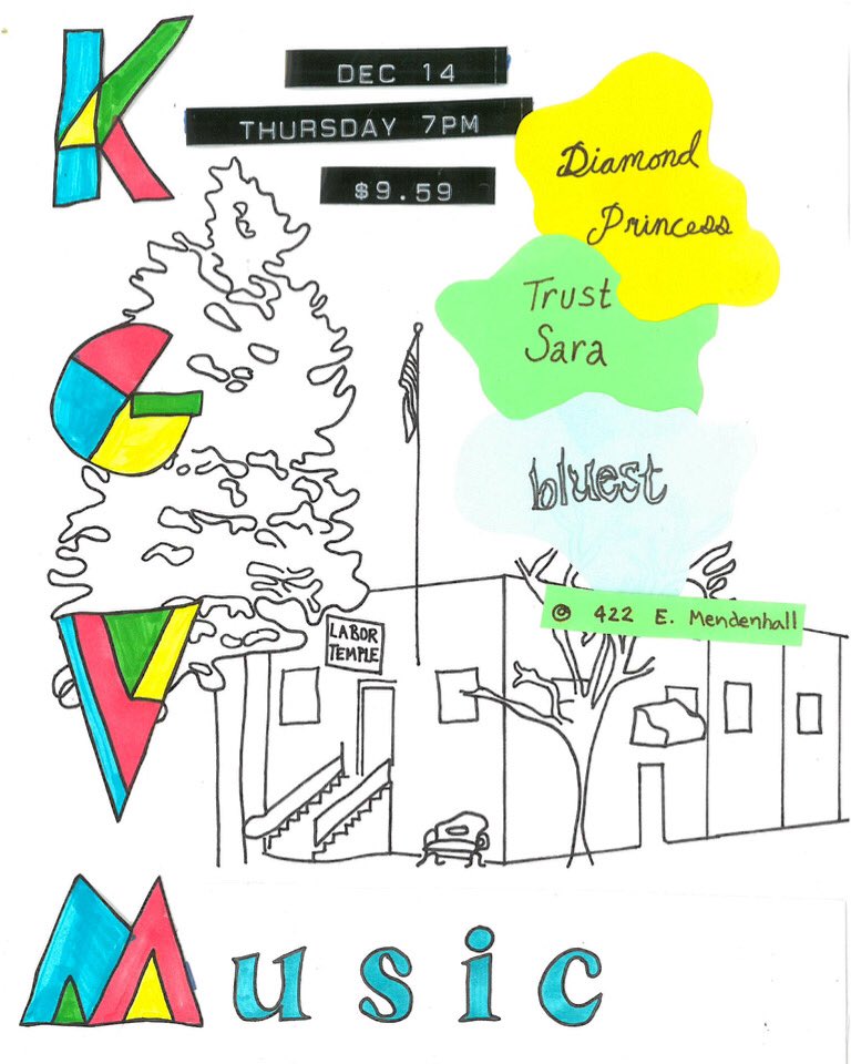 KGVM_FM's tweet photo. 💖Local bands for local radio 📻 
📅 Thursday Dec. 14 
🎟️$9.59
📍422 E. Mendenhall https://t.co/XrCvrCS1KD