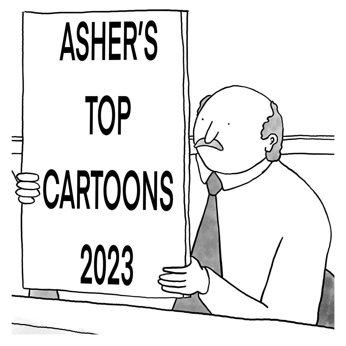 As is my tradition, I am pinning a little thread of my most popular cartoons from the last year. Love you all