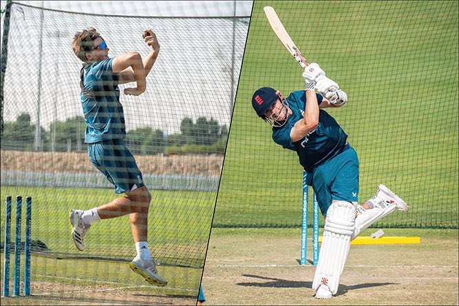 🔊Congratulations to Ollie Price and James Coles who have been named in the 15 player England Lions Squad to tour India 👏🏏

oxfordshire.cricket/news/price-col…