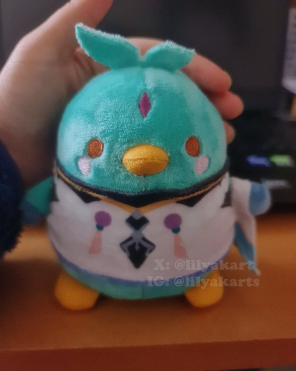 From 1 to 10, how chonky does Xiaobirb look? 🐣 #GenshinImpact