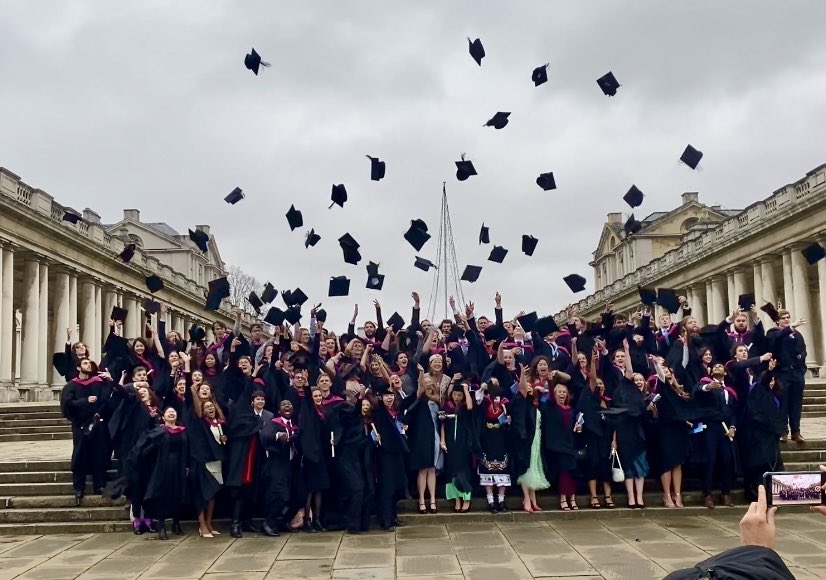 Such a fantastic day at Ella’s graduation, BMus (Hons) from Trinity Laban 💖 we are very proud parents 🥰🍾 @TrinityLaban