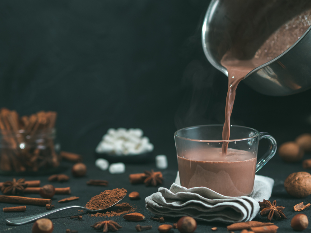 What better way to warm up on a brisk winter night than with hot cocoa. Maybe with a splash of your favorite spirit? 🤷‍♀️#NationalCocoaDay #HotCocoaDay #Drinkresponsibly