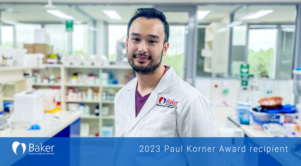 Excited to share that PhD candidate, Austin Lai, is the recipient of the prestigious Paul Korner Medal in the field of discovery research. This outstanding achievement award, named after one of our former Directors, recognises excellence in student scholarship @SBaratchi